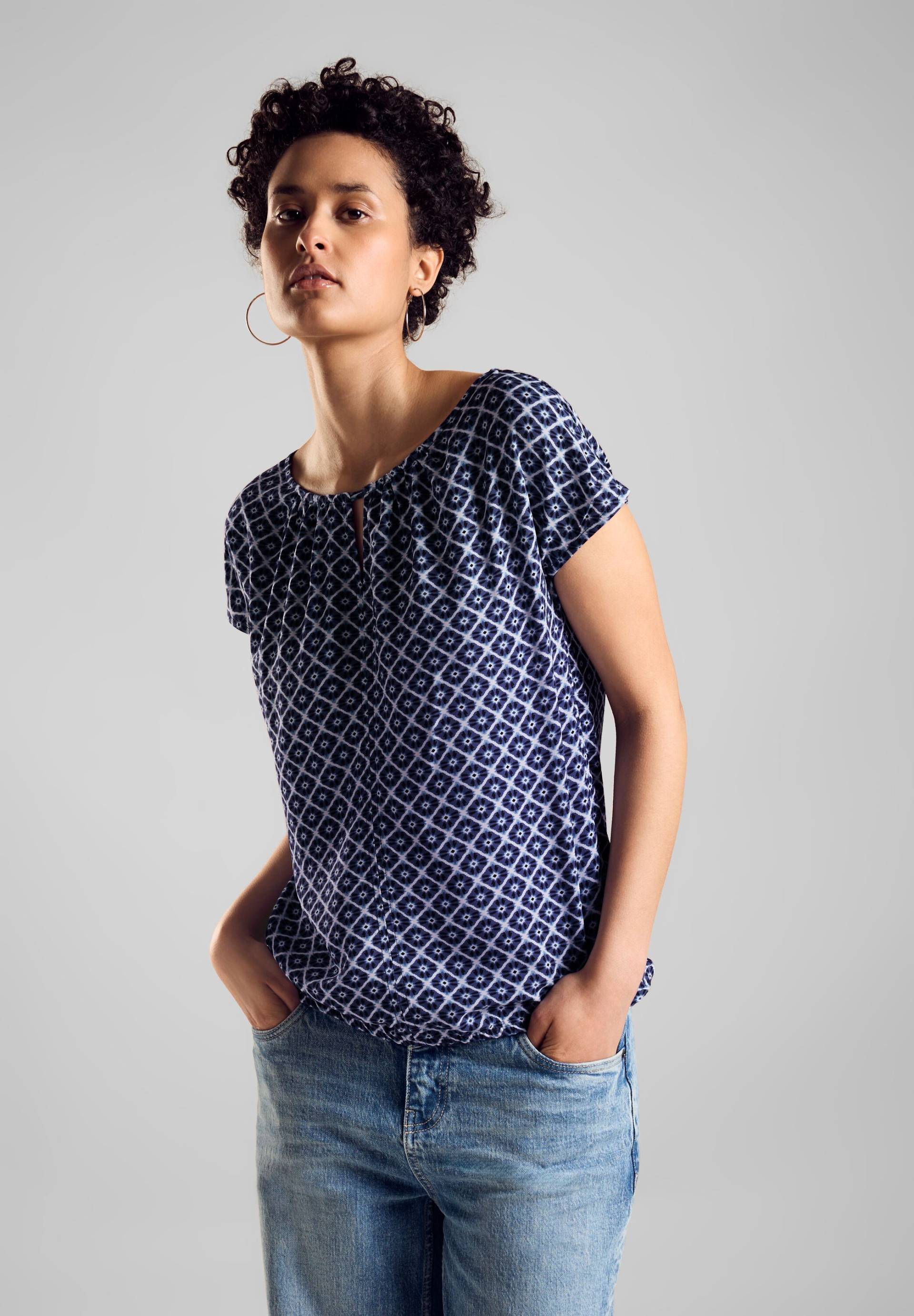 STREET ONE Shirttop, mit All-Over Print STREET ONE Shirttop, mit All-Over Print von Street One