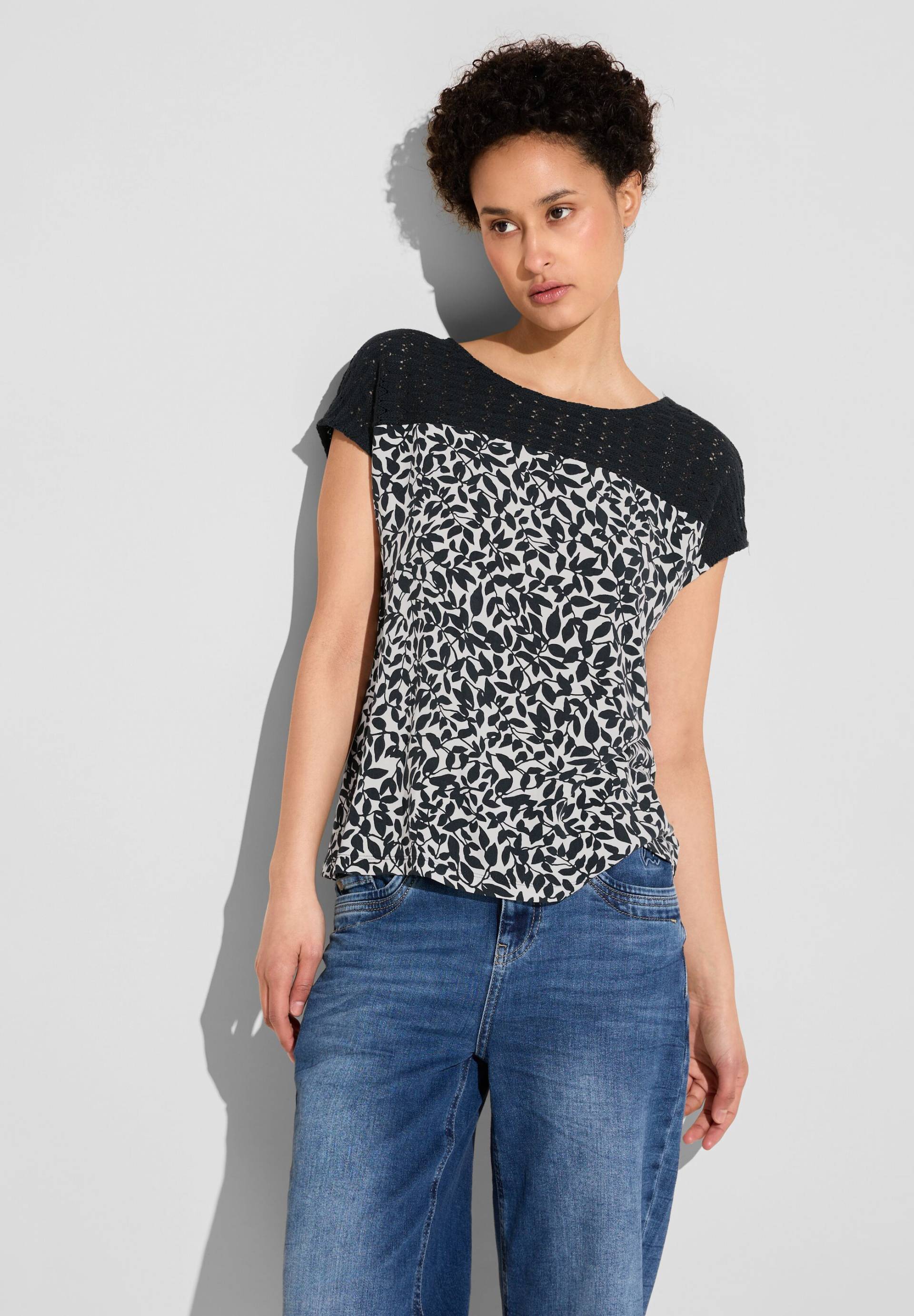 STREET ONE Shirttop, mit Häkeldetail STREET ONE Shirttop, mit Häkeldetail von Street One