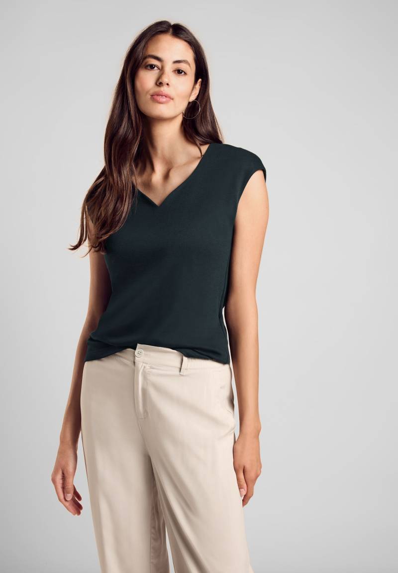 STREET ONE Shirttop, mit Herzausschnitt von Street One