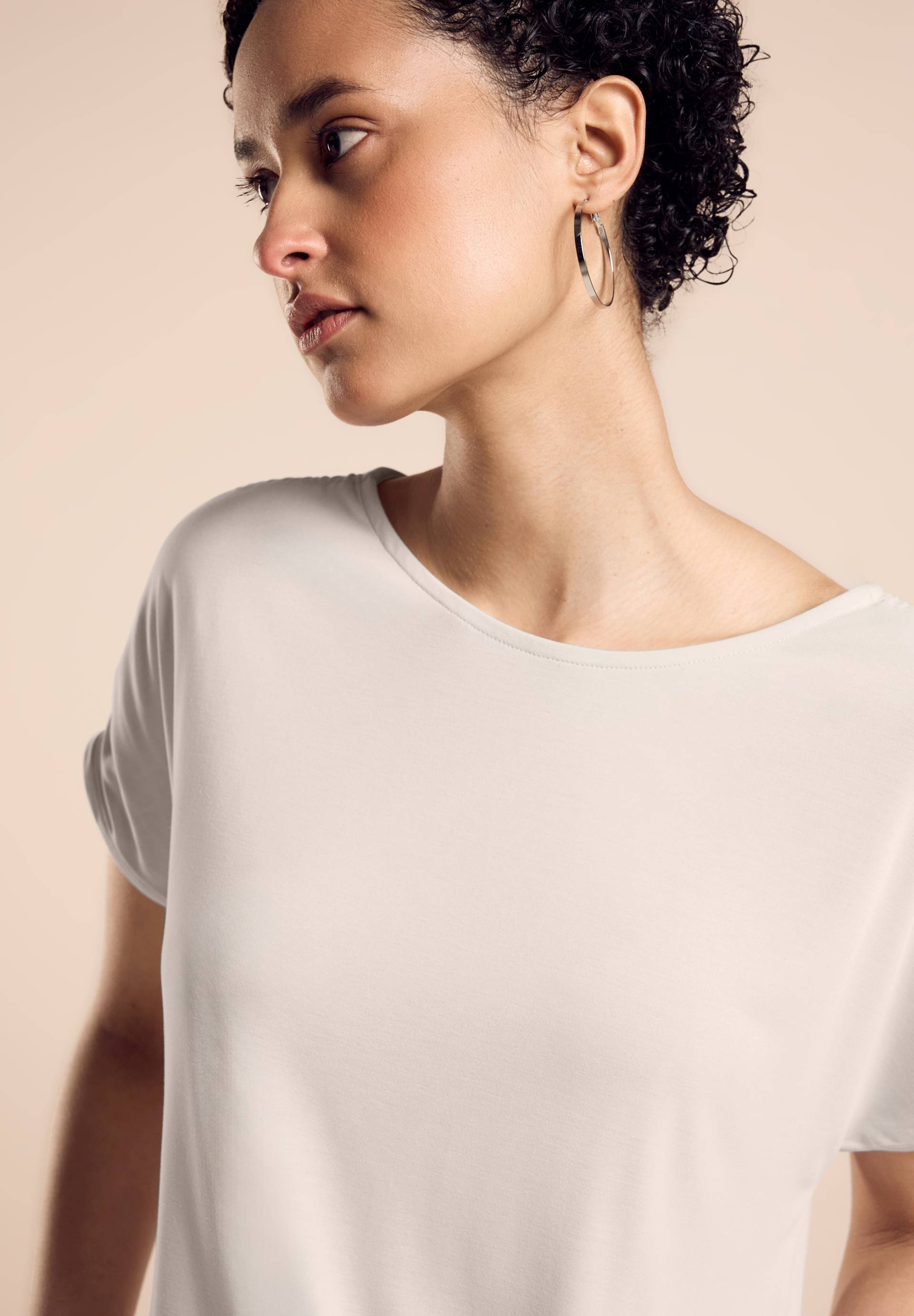 STREET ONE Shirttop, mit Raffung STREET ONE Shirttop, mit Raffung von Street One