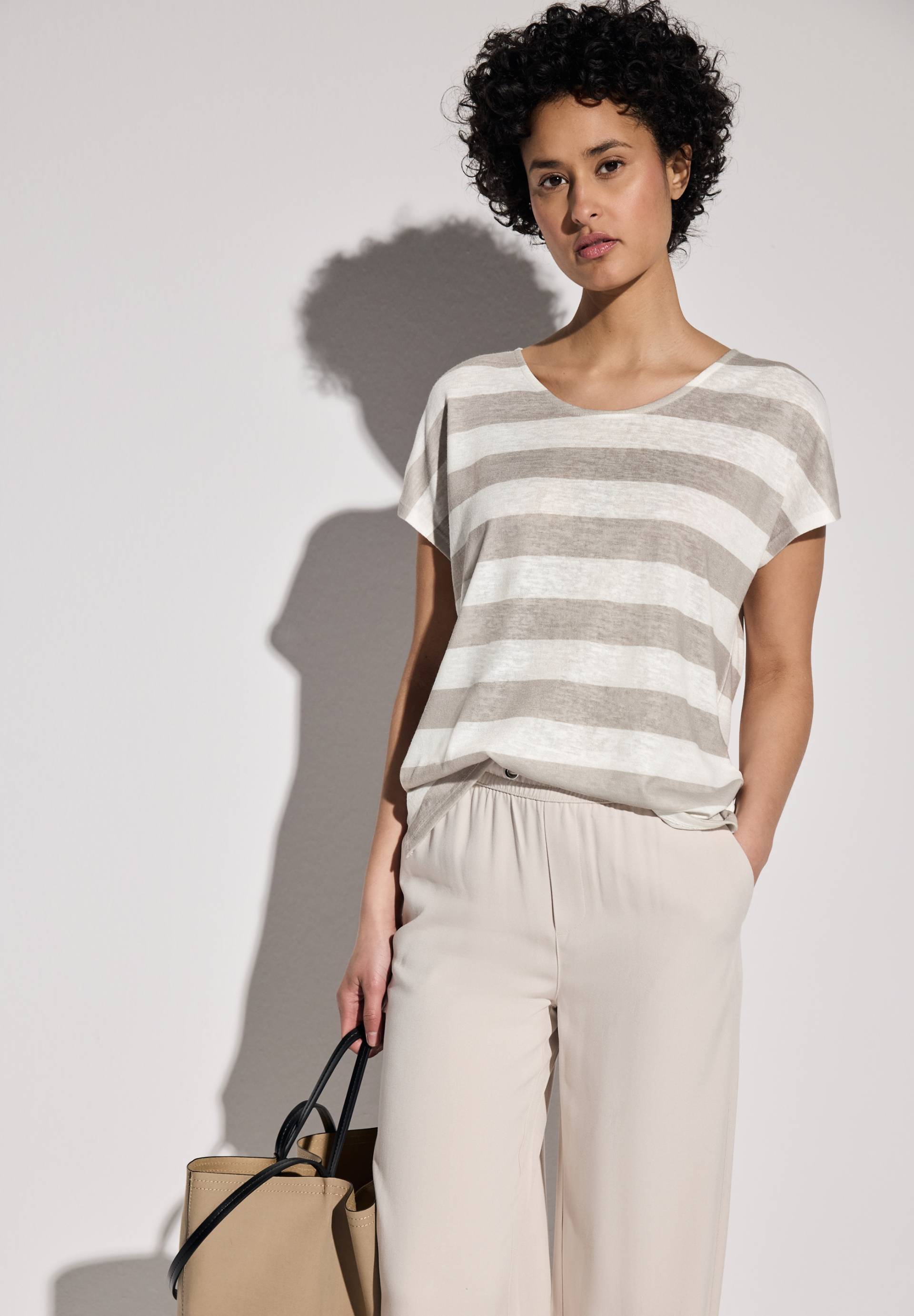 STREET ONE Shirttop, mit Streifenmuster STREET ONE Shirttop, mit Streifenmuster von Street One