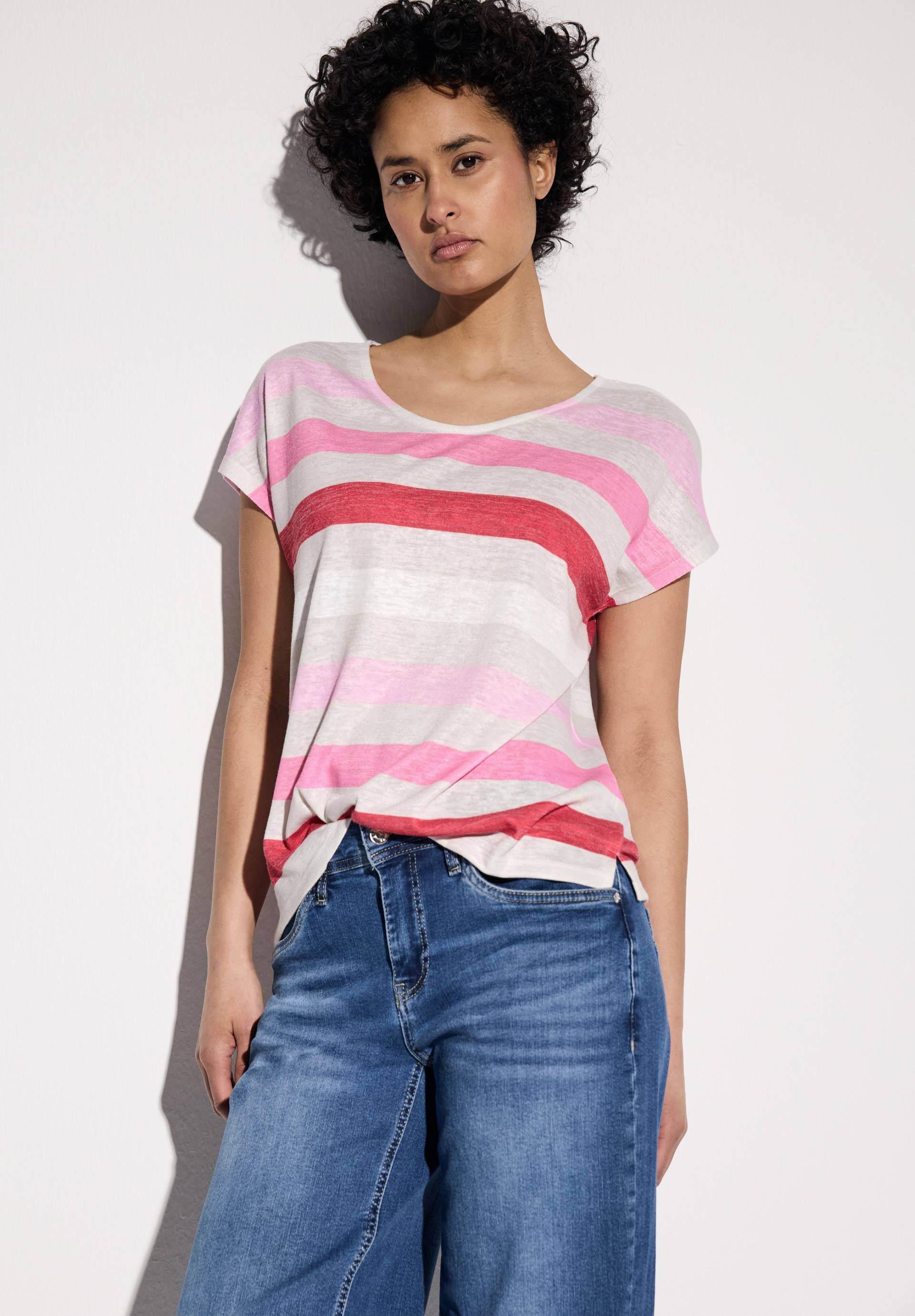STREET ONE Shirttop, mit Streifenmuster STREET ONE Shirttop, mit Streifenmuster von Street One