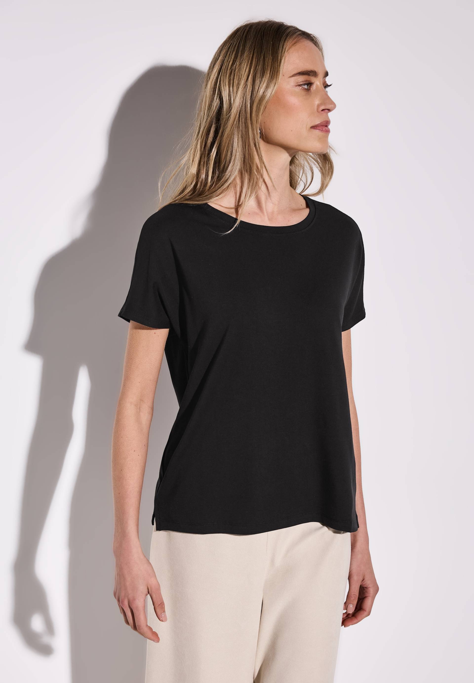 STREET ONE Shirttop, mit hängenden Schultern STREET ONE Shirttop, mit hängenden Schultern von Street One