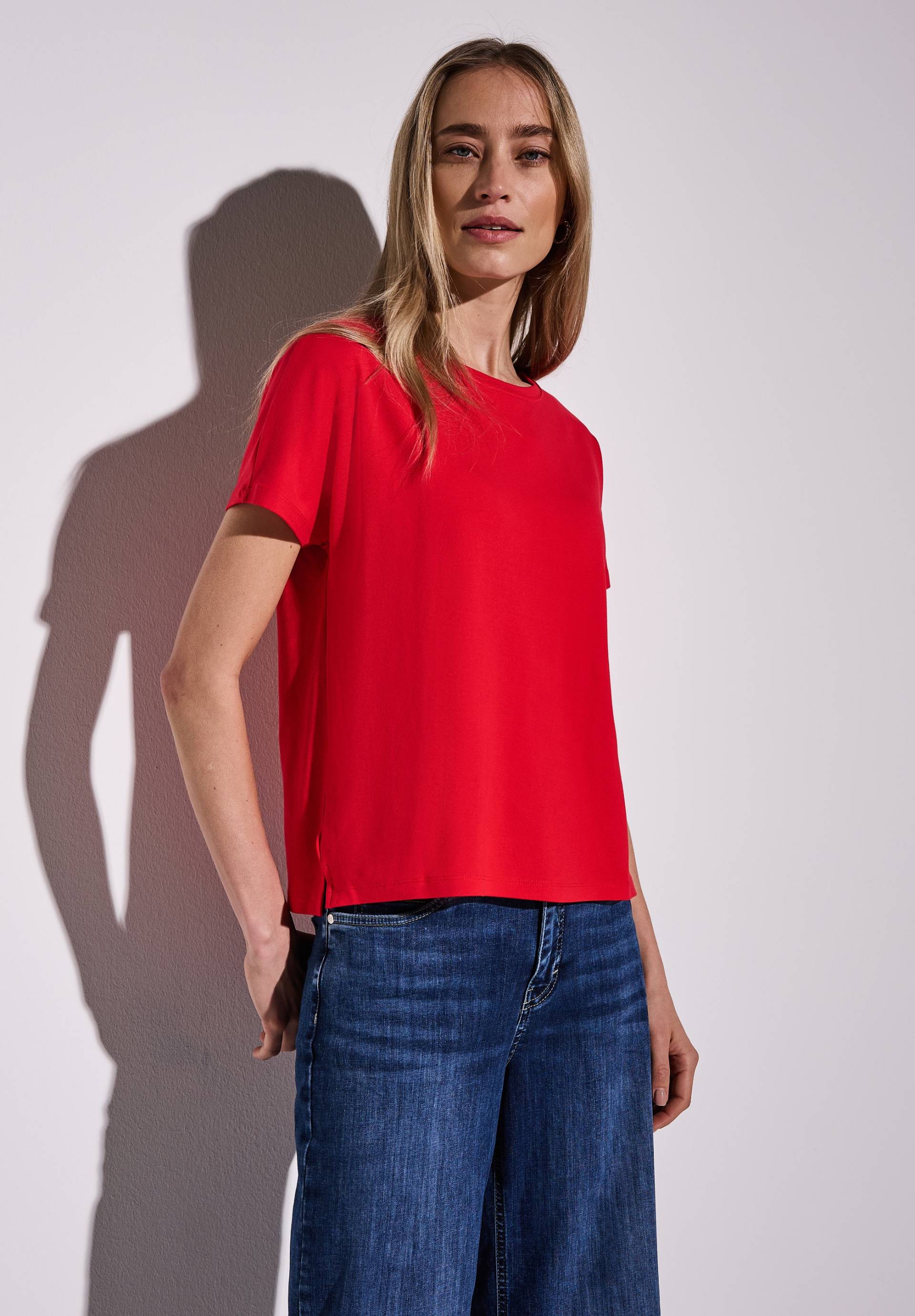 STREET ONE Shirttop, mit hängenden Schultern STREET ONE Shirttop, mit hängenden Schultern von Street One