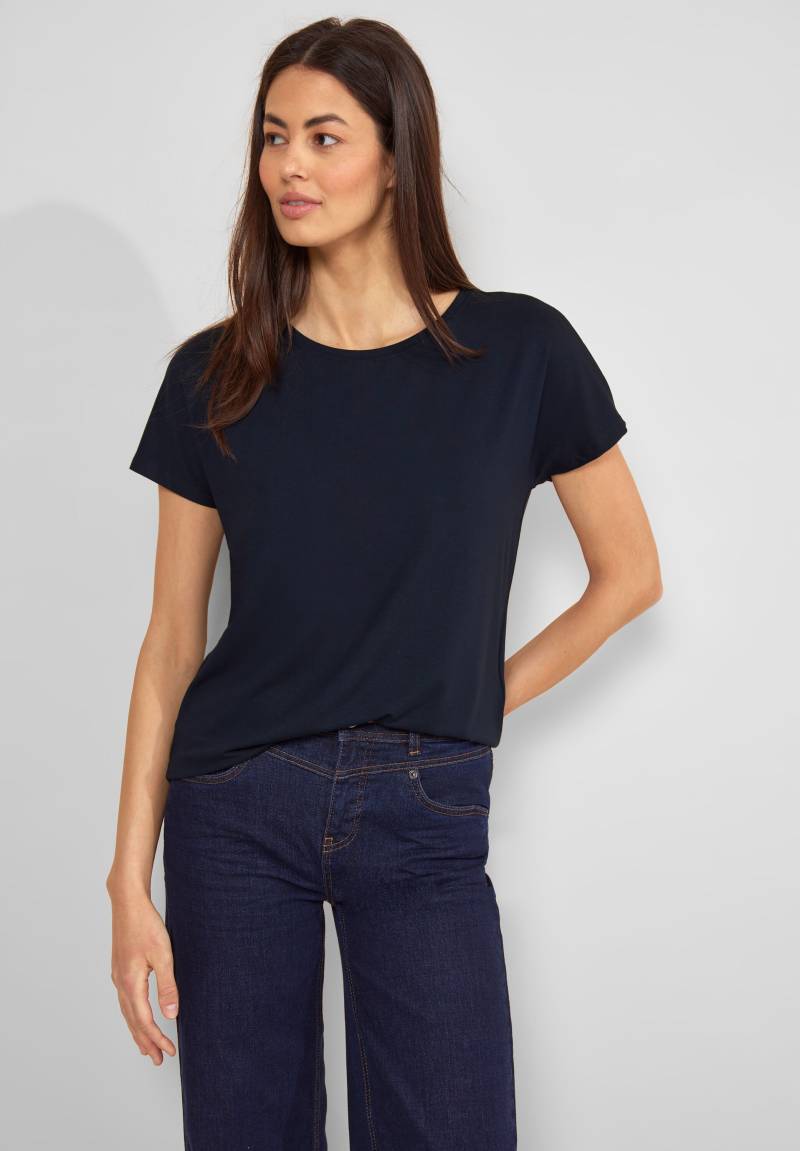 STREET ONE Shirttop, in Unifarbe von Street One