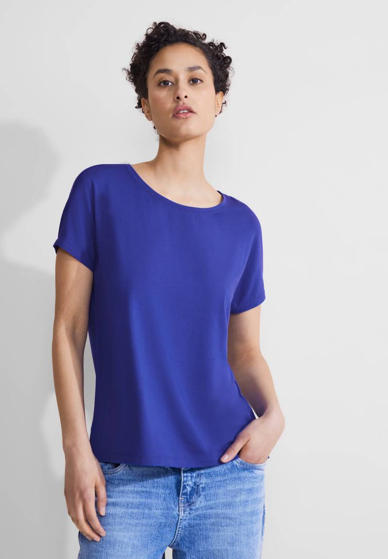 STREET ONE Shirttop, in Unifarbe von Street One