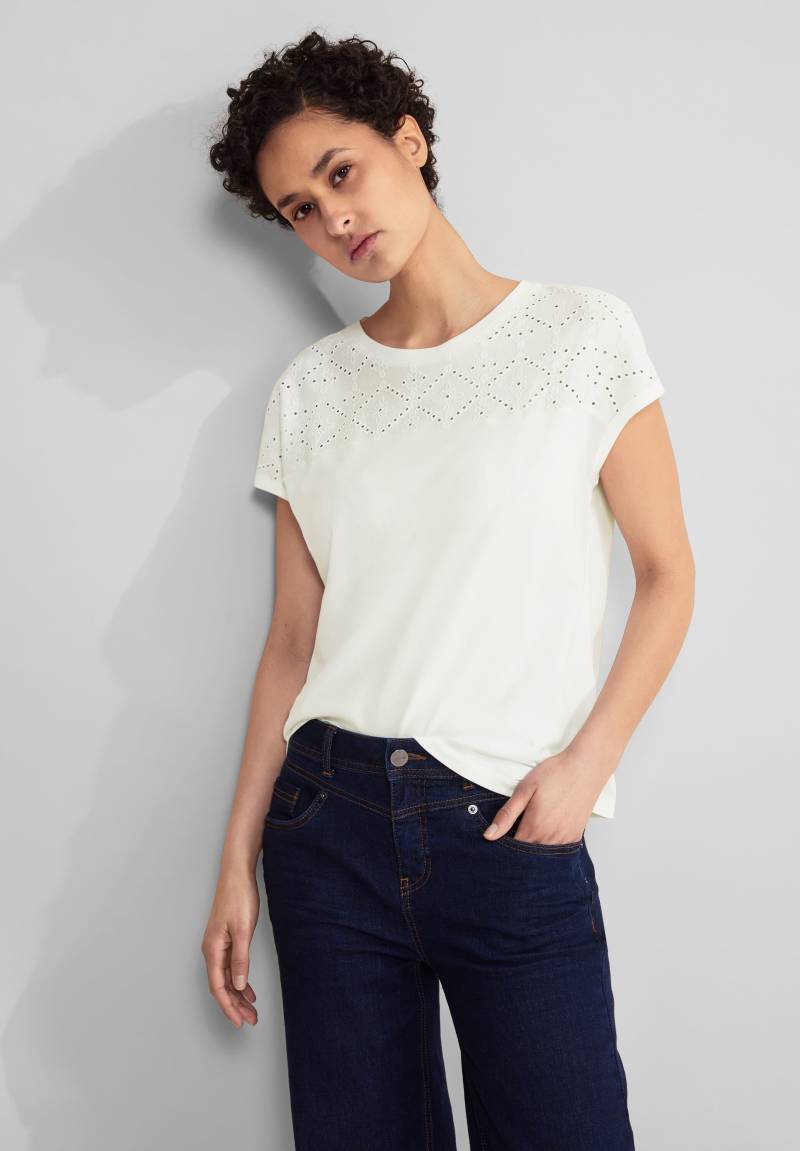 STREET ONE Shirttop, mit Stickerei von Street One