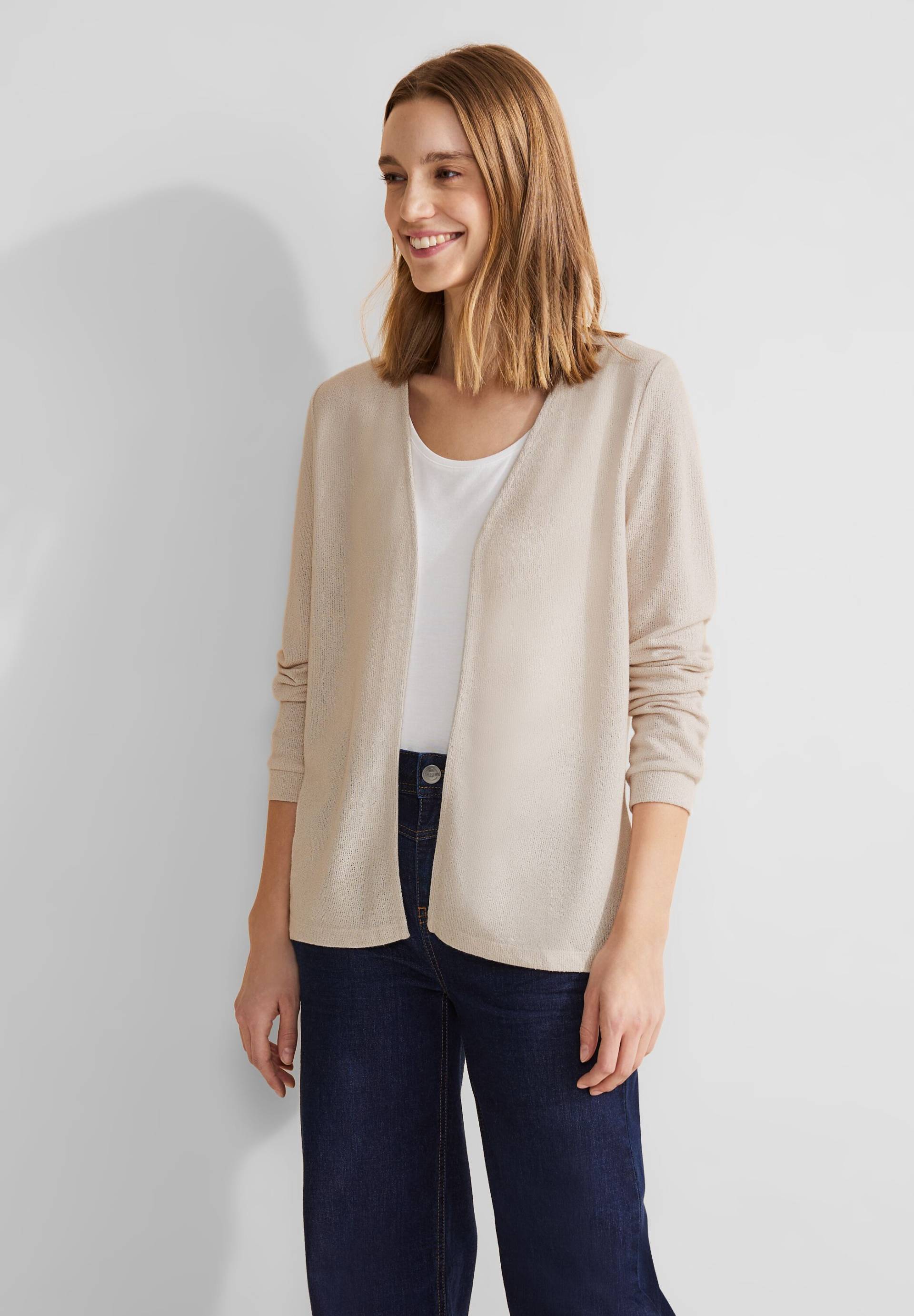 STREET ONE Strickjacke, Strickjacke ohne Verschluss von Street One