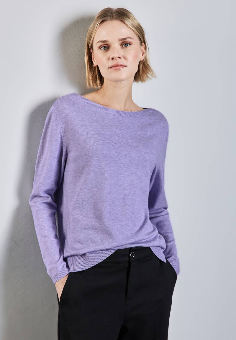 STREET ONE Strickpullover, mit Rippbündchen von Street One