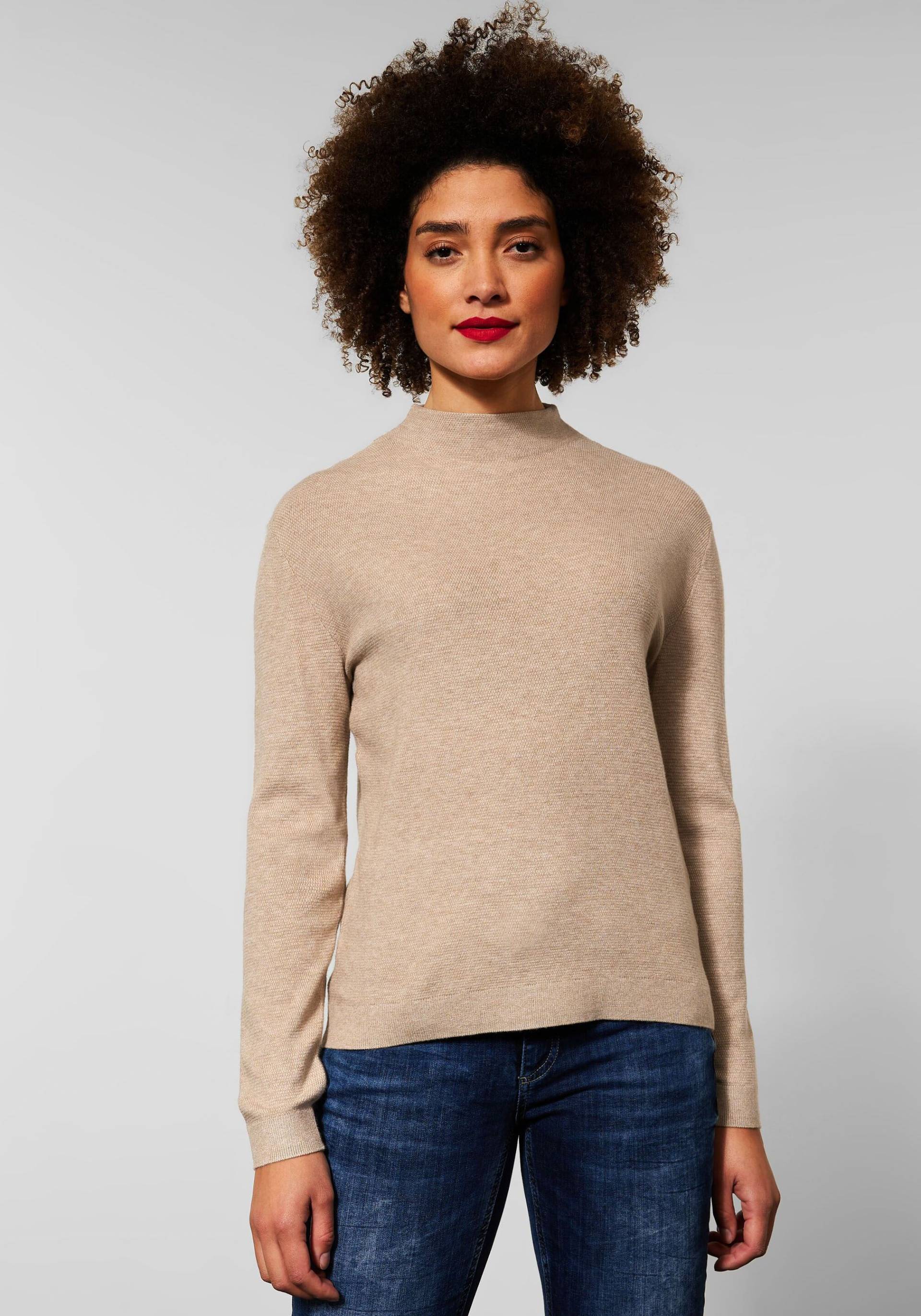 STREET ONE Strickpullover, mit Strukturmuster STREET ONE Strickpullover, mit Strukturmuster von Street One