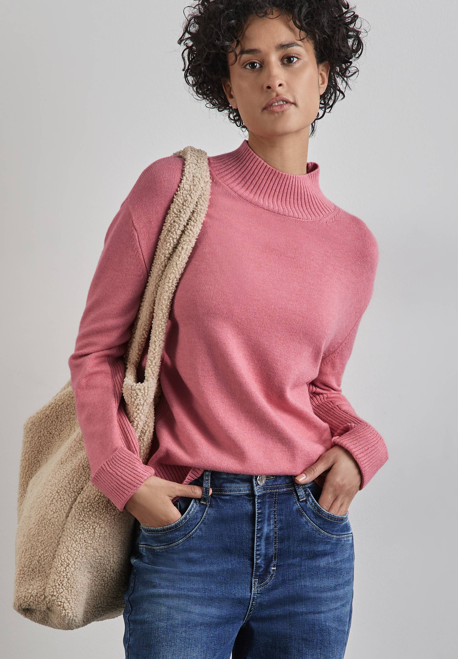 STREET ONE Strickpullover, mit Turtleneck STREET ONE Strickpullover, mit Turtleneck von Street One