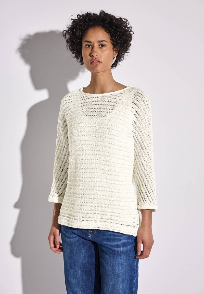 STREET ONE Strickpullover, mit U-Boot-Ausschnitt von Street One