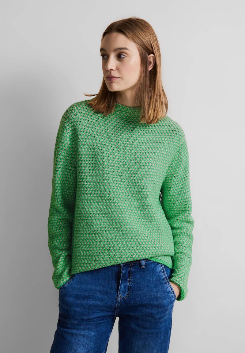 STREET ONE Strickpullover, mit hohem Ausschnitt von Street One