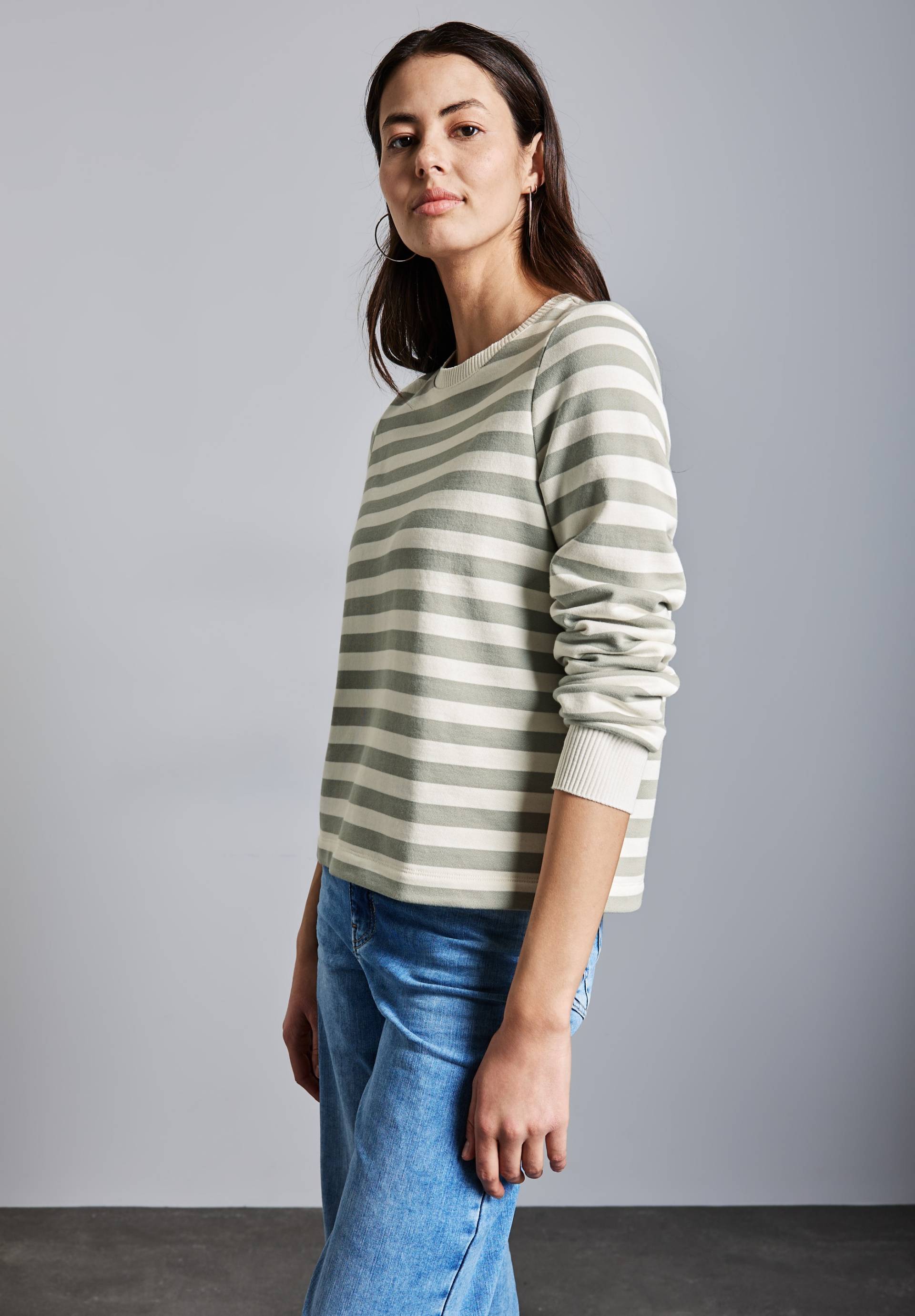 STREET ONE Sweater, im Streifen-Look STREET ONE Sweater, im Streifen-Look von Street One