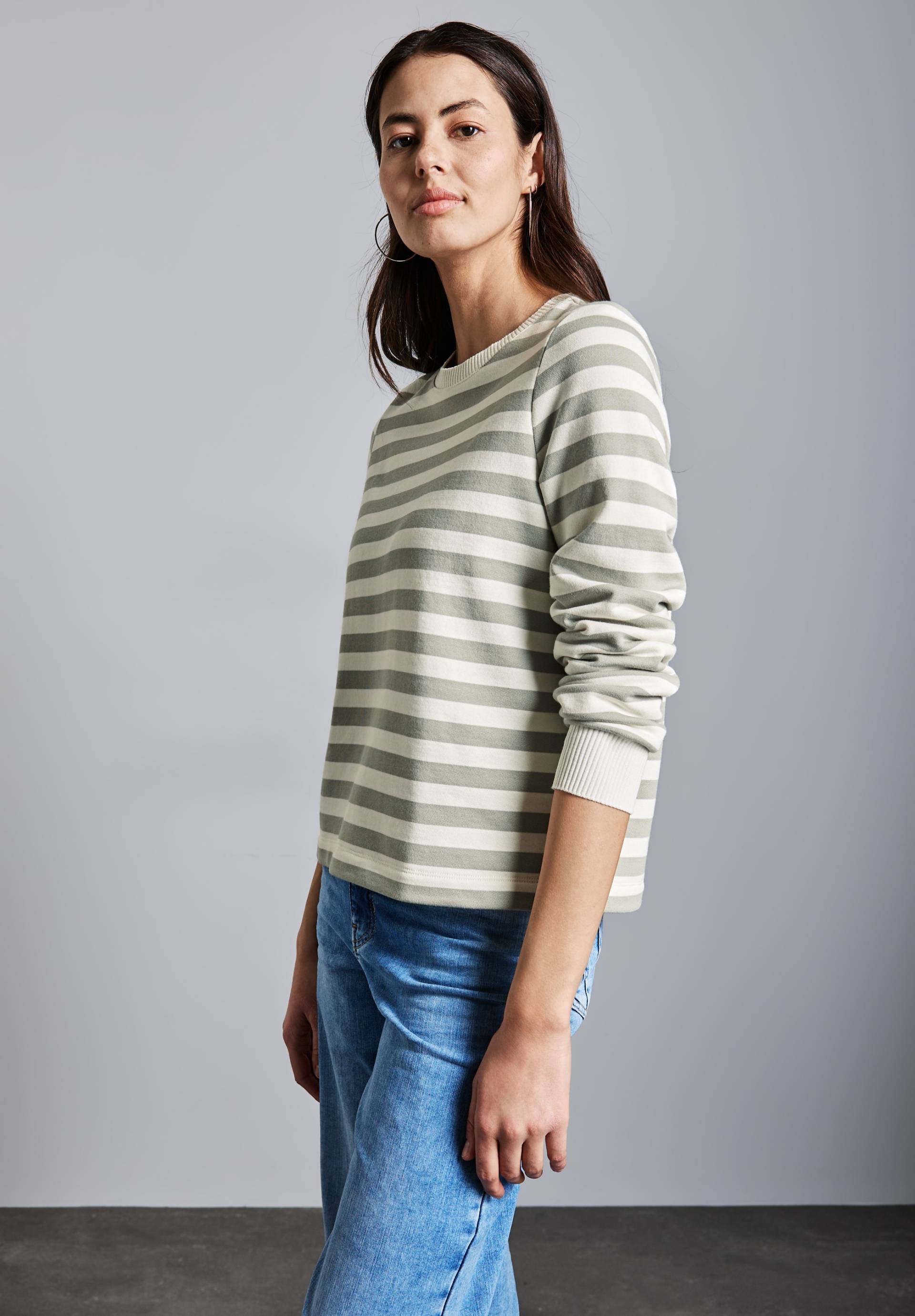 STREET ONE Sweater, im Streifen-Look von Street One