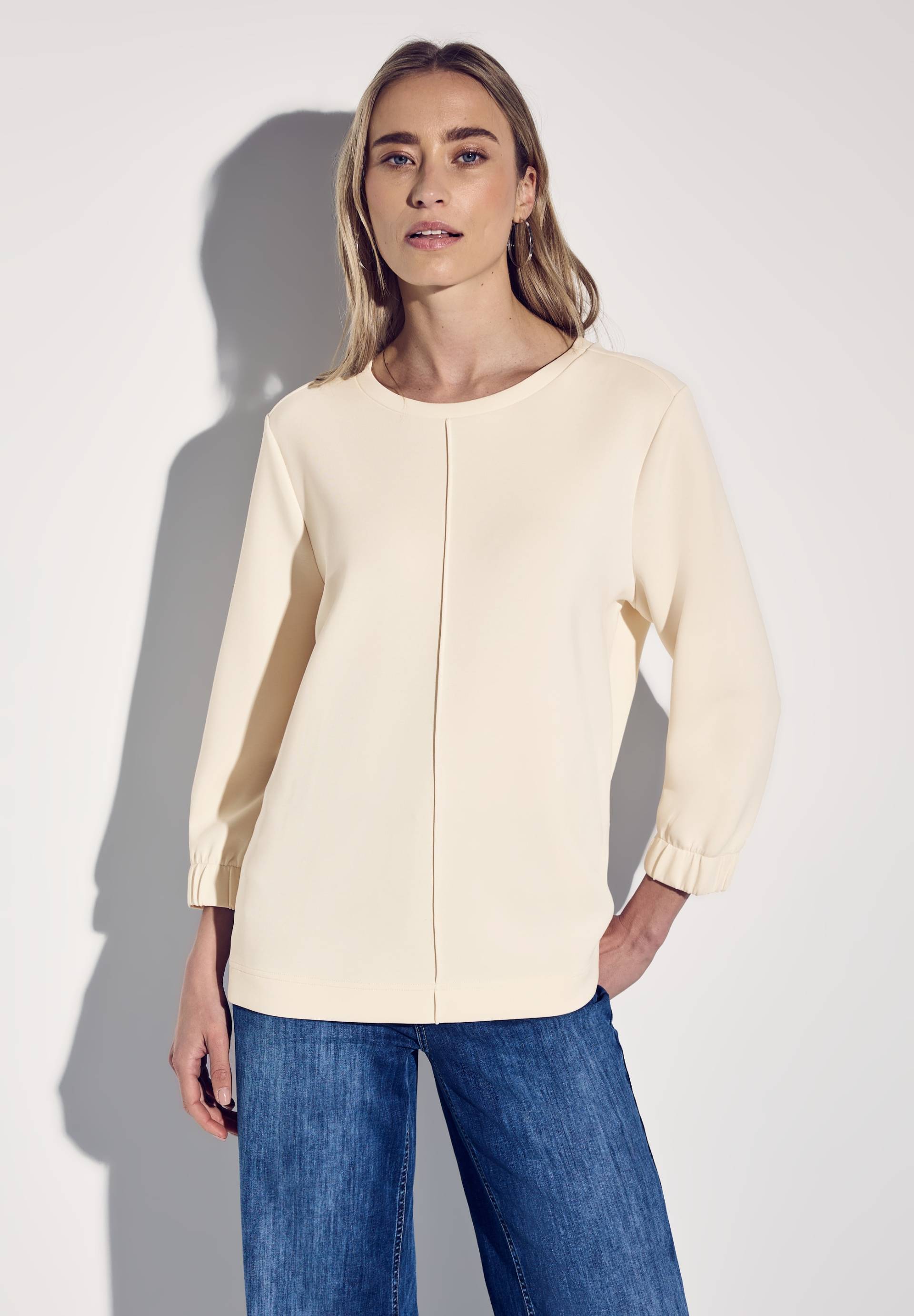 STREET ONE Sweater, mit 3/4-Arm mit elastischen Bündchen von Street One