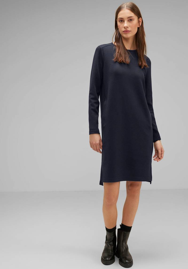 STREET ONE Sweatkleid, mit Seitenschlitzen von Street One