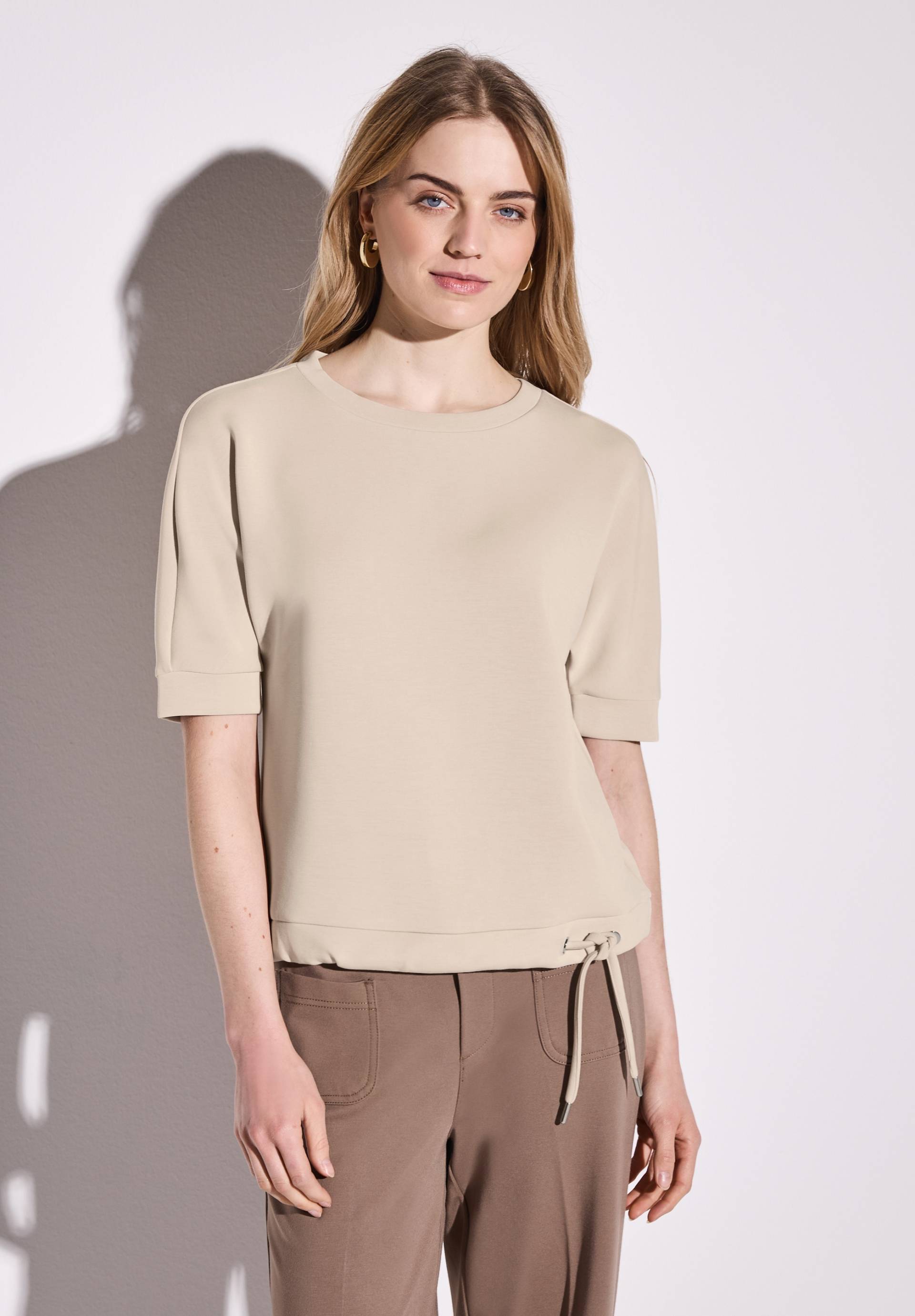 STREET ONE Sweatshirt, mit Tunnelzug am Saum STREET ONE Sweatshirt, mit Tunnelzug am Saum von Street One