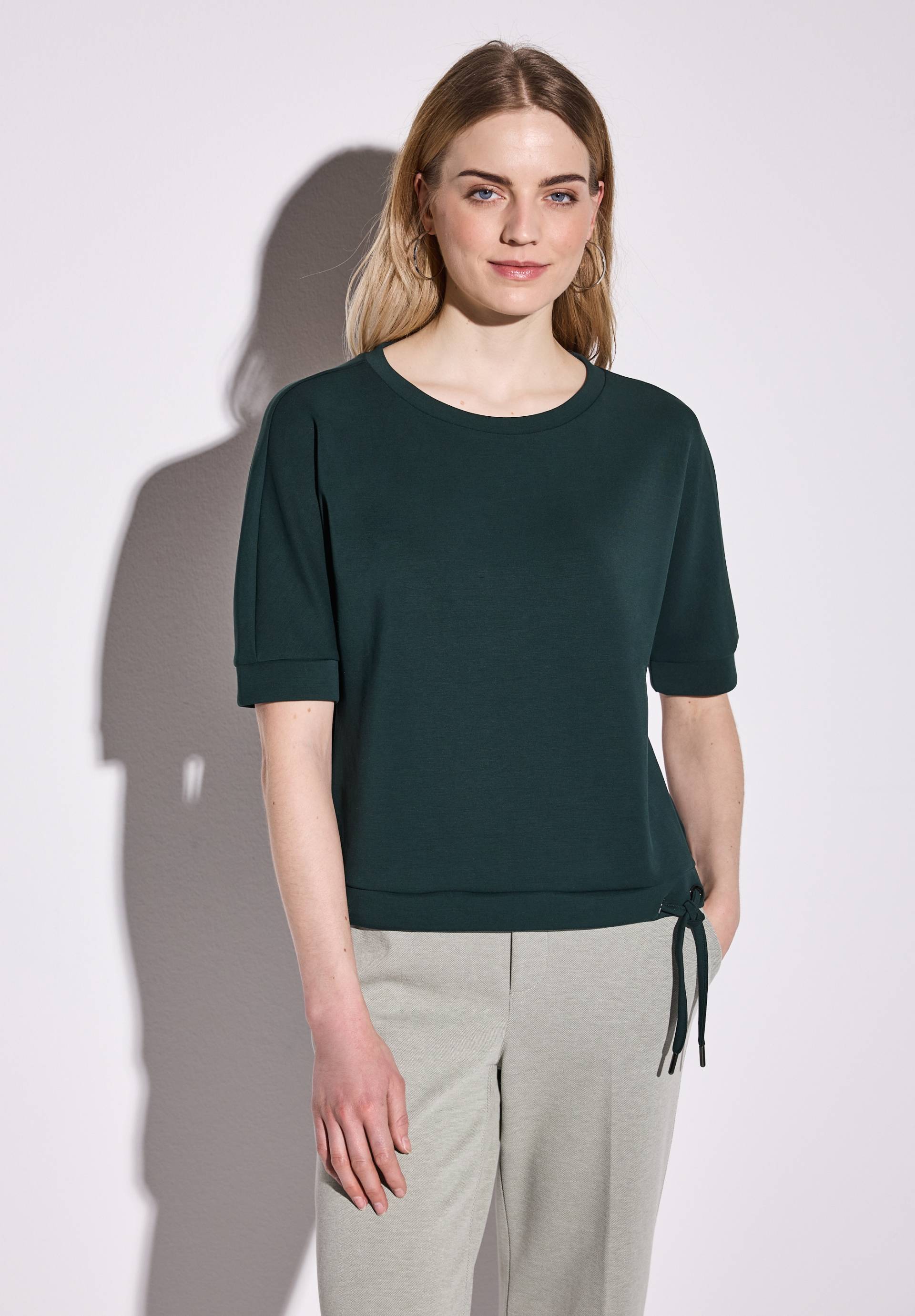 STREET ONE Sweatshirt, mit Tunnelzug am Saum STREET ONE Sweatshirt, mit Tunnelzug am Saum von Street One