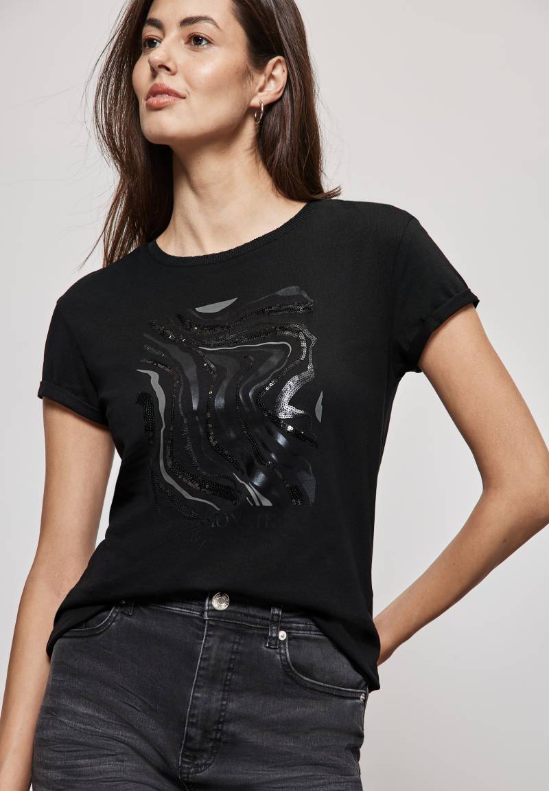 STREET ONE T-Shirt, mit Pailetten von Street One