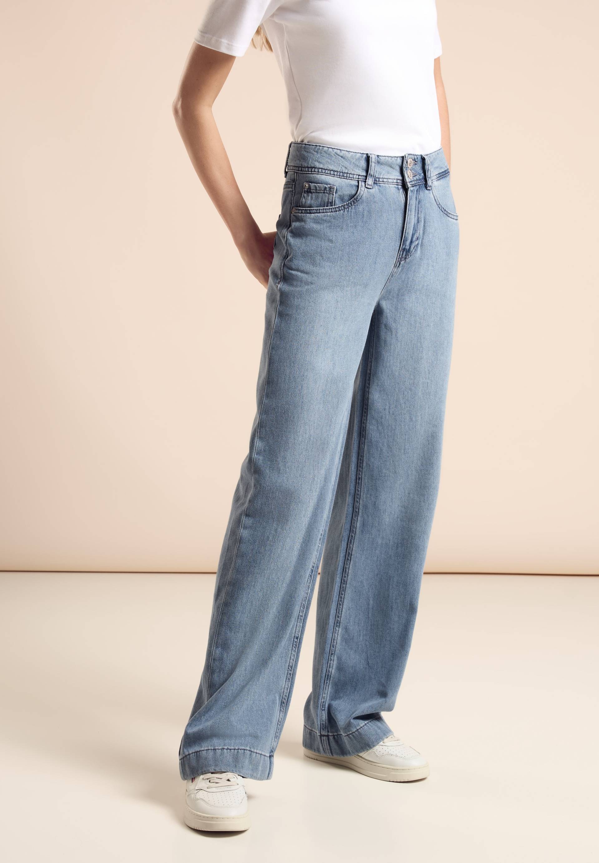 STREET ONE Weite Jeans, im Five-Pocket Style STREET ONE Weite Jeans, im Five-Pocket Style von Street One