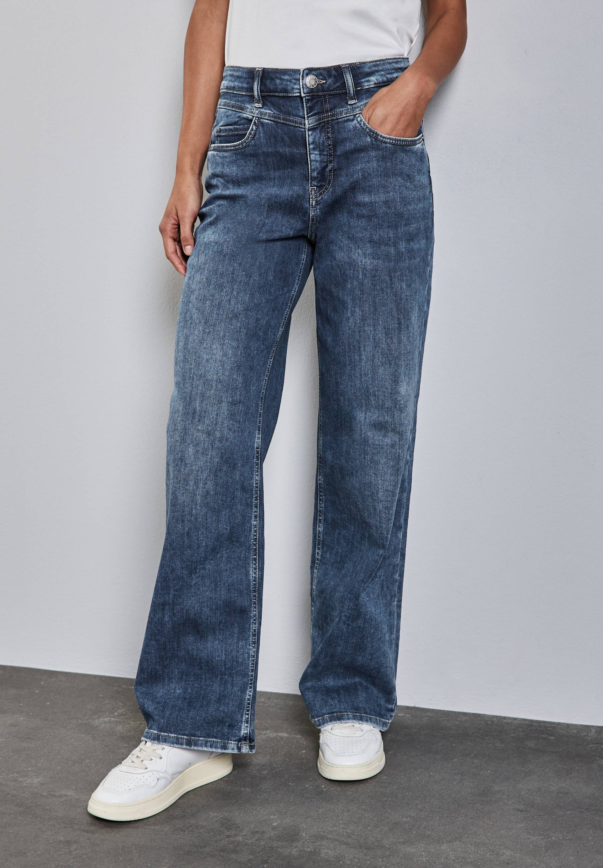 STREET ONE Weite Jeans, im Five-Pocket Style STREET ONE Weite Jeans, im Five-Pocket Style von Street One