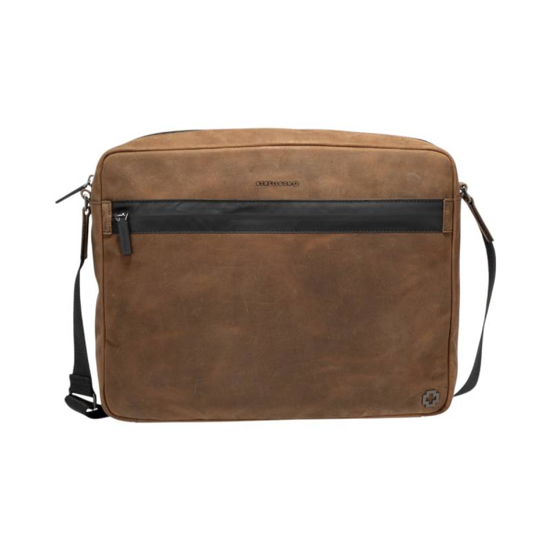 Bow Road - Barney Shoulderbag lhz, Dunkelbraun von Strellson