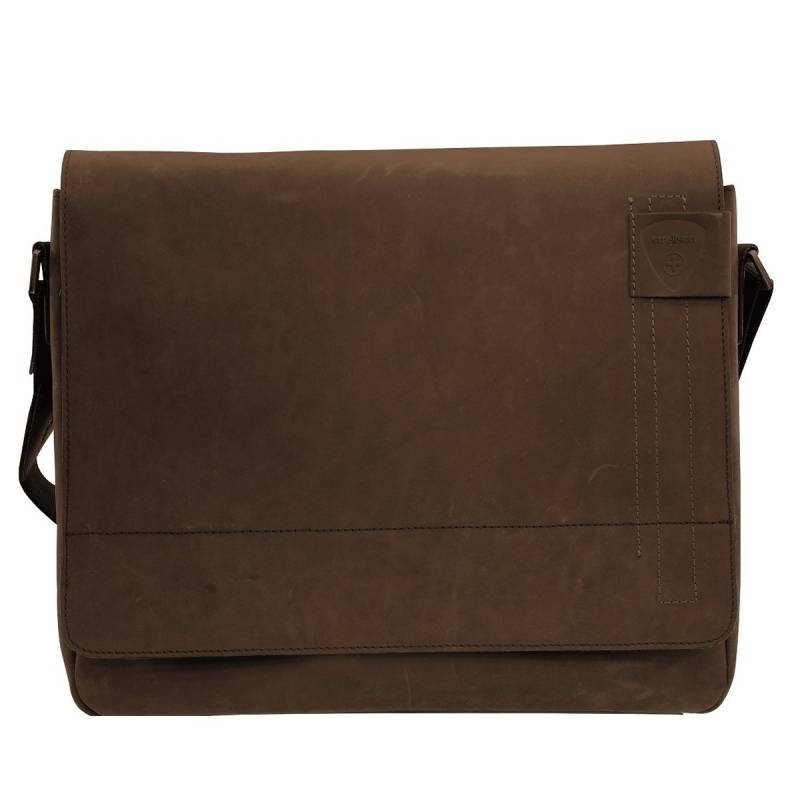 Richmond - Messenger Bag LHF in Dunkelbraun von Strellson