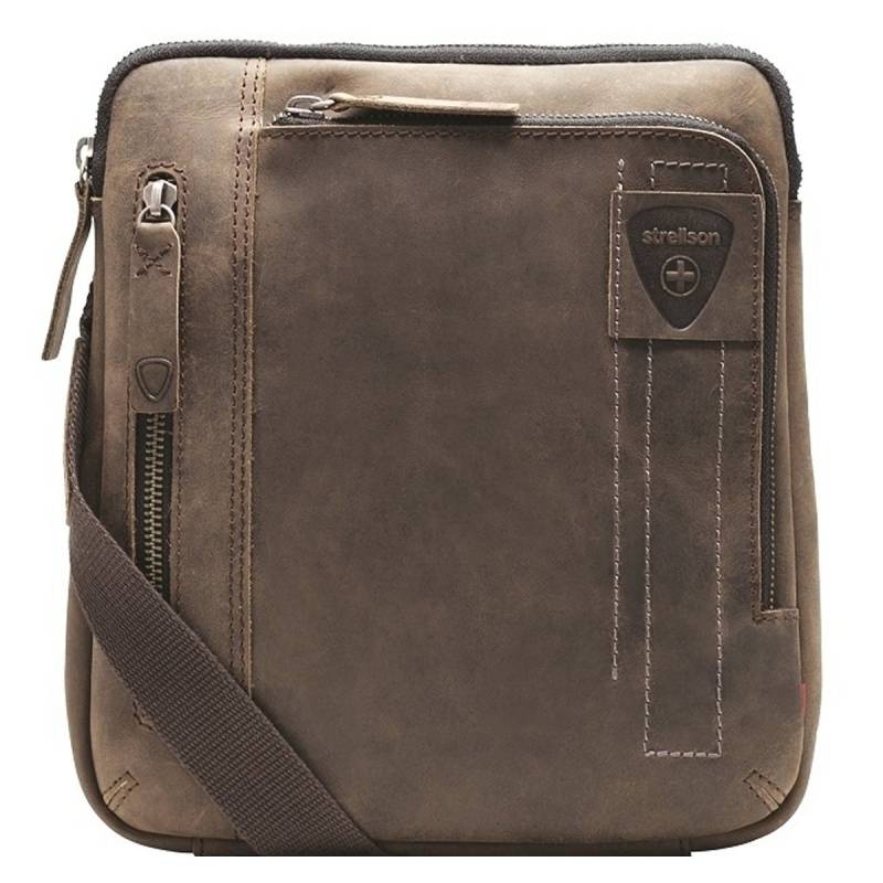 Richmond - Shoulder Bag XSVZ in Dunkelbraun von Strellson