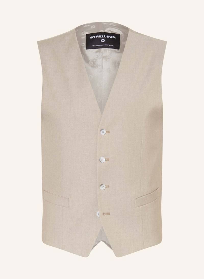 Strellson Anzugweste gyl2 Slim Fit beige von Strellson