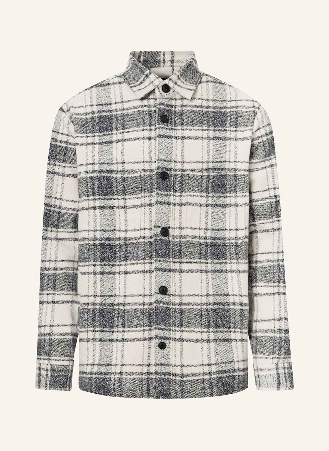 Strellson Flanell-Overshirt Nalon grau Strellson Flanell-Overshirt Nalon grau von Strellson