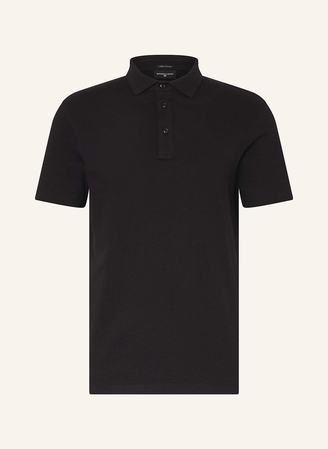 Strellson Jersey-Poloshirt Fisher schwarz von Strellson