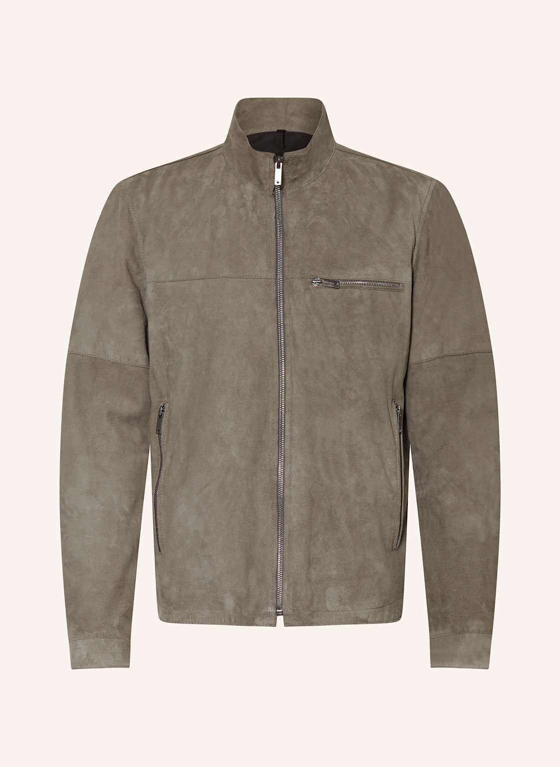 Strellson Lederjacke grau Strellson Lederjacke grau von Strellson