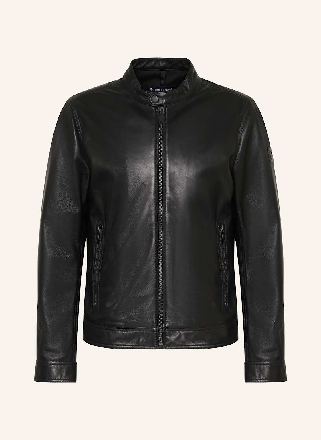 Strellson Lederjacke schwarz Strellson Lederjacke schwarz von Strellson