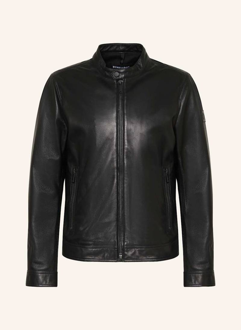 Strellson Lederjacke schwarz von Strellson