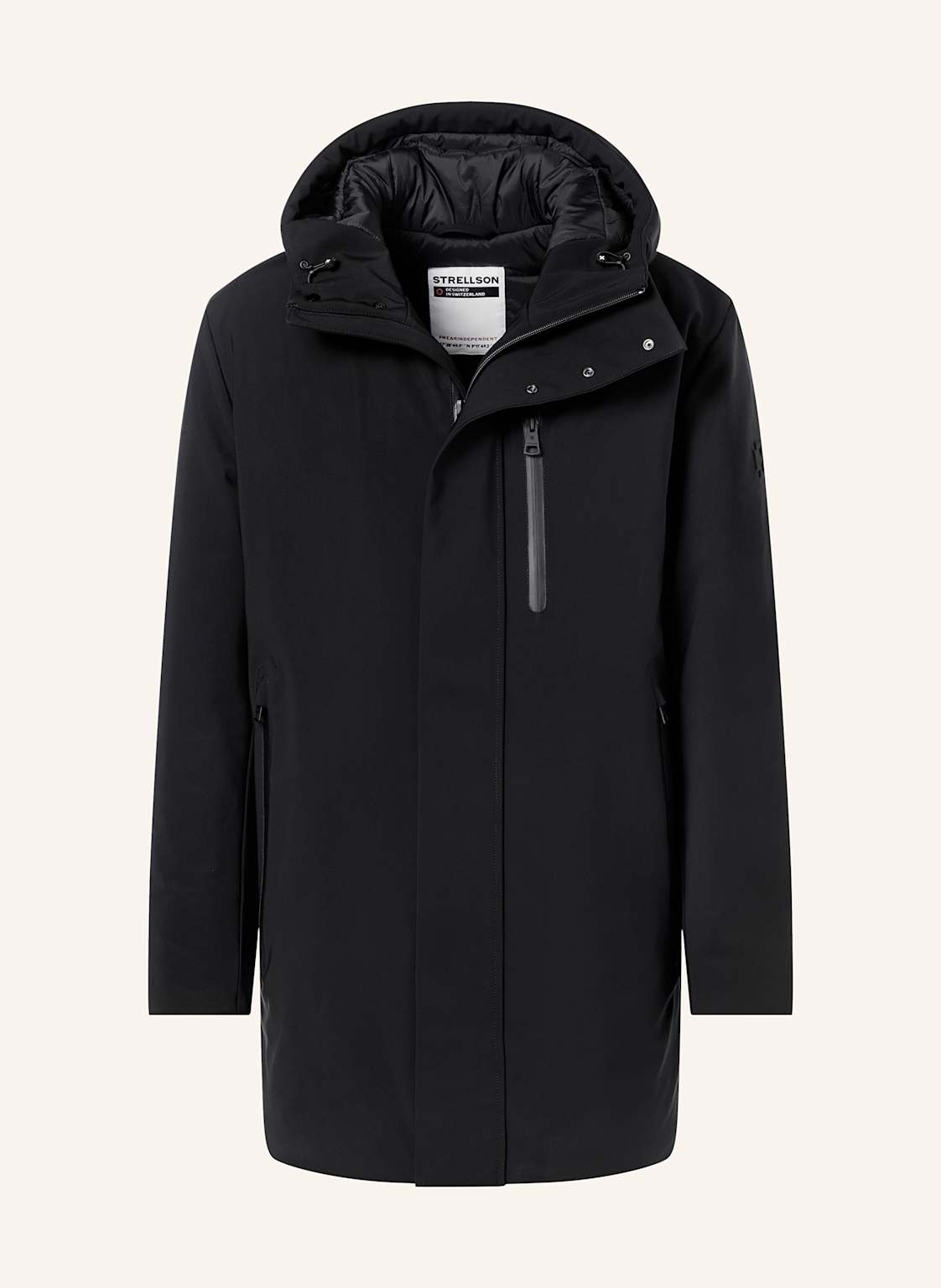 Strellson Parka Flex Cross schwarz von Strellson