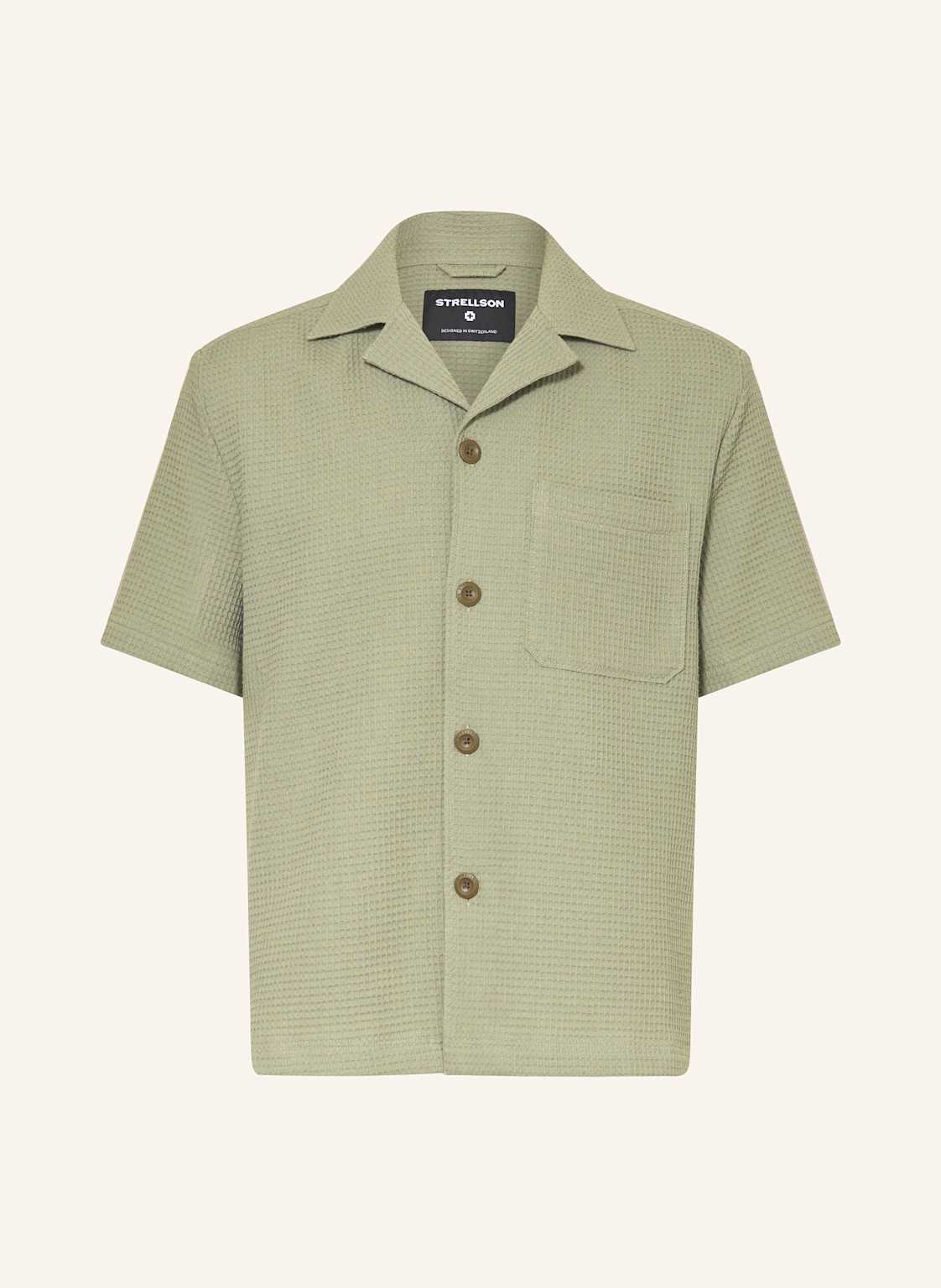 Strellson Resorthemd Noem Comfort Fit gruen Strellson Resorthemd Noem Comfort Fit gruen von Strellson