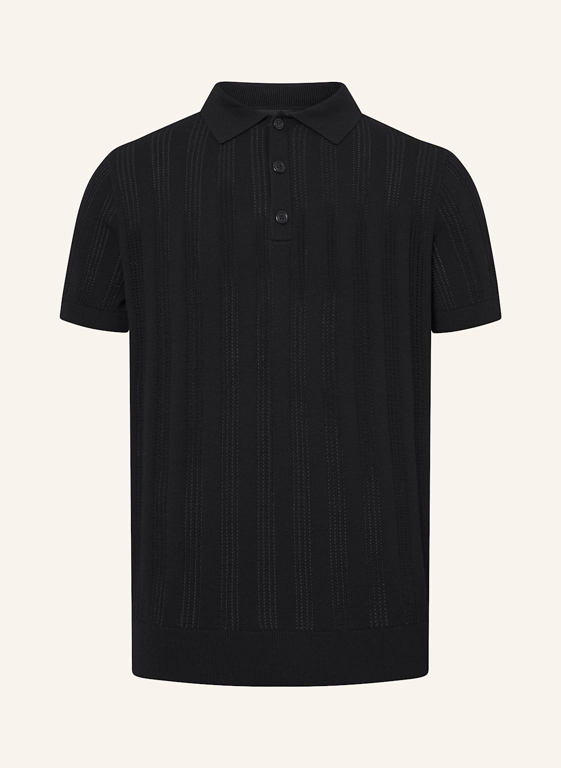 Strellson Strick-Poloshirt Keeth schwarz von Strellson