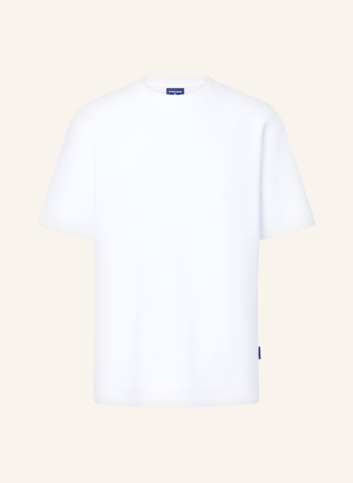 Strellson T-Shirt Pico Aus Piqué weiss von Strellson