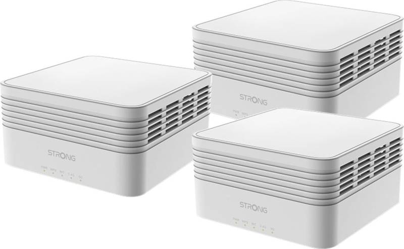 Strong WLAN-Repeater »ATRIA WiFi Mesh Kit 3000 Mbit/s (3 Einheiten)«, (Packung) von Strong