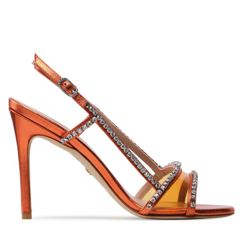 Sandalen Stuart Weitzman Mondrian Glam 100 Sa SC242 Orange von Stuart Weitzman