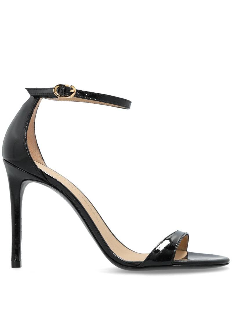 Stuart Weitzman 100mm leather sandals - Black von Stuart Weitzman