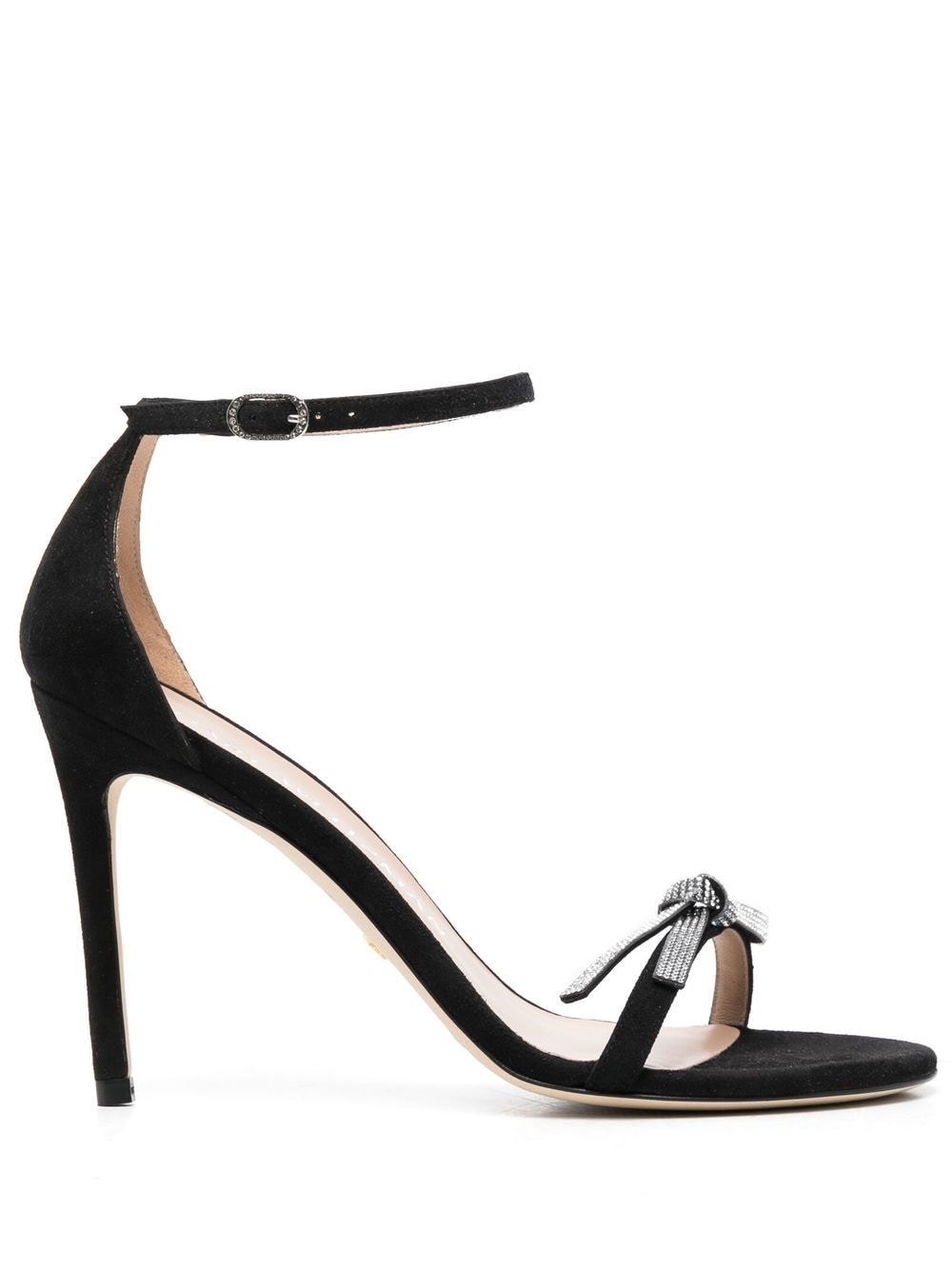 Stuart Weitzman 100mm open-toe platform sandals - Black von Stuart Weitzman