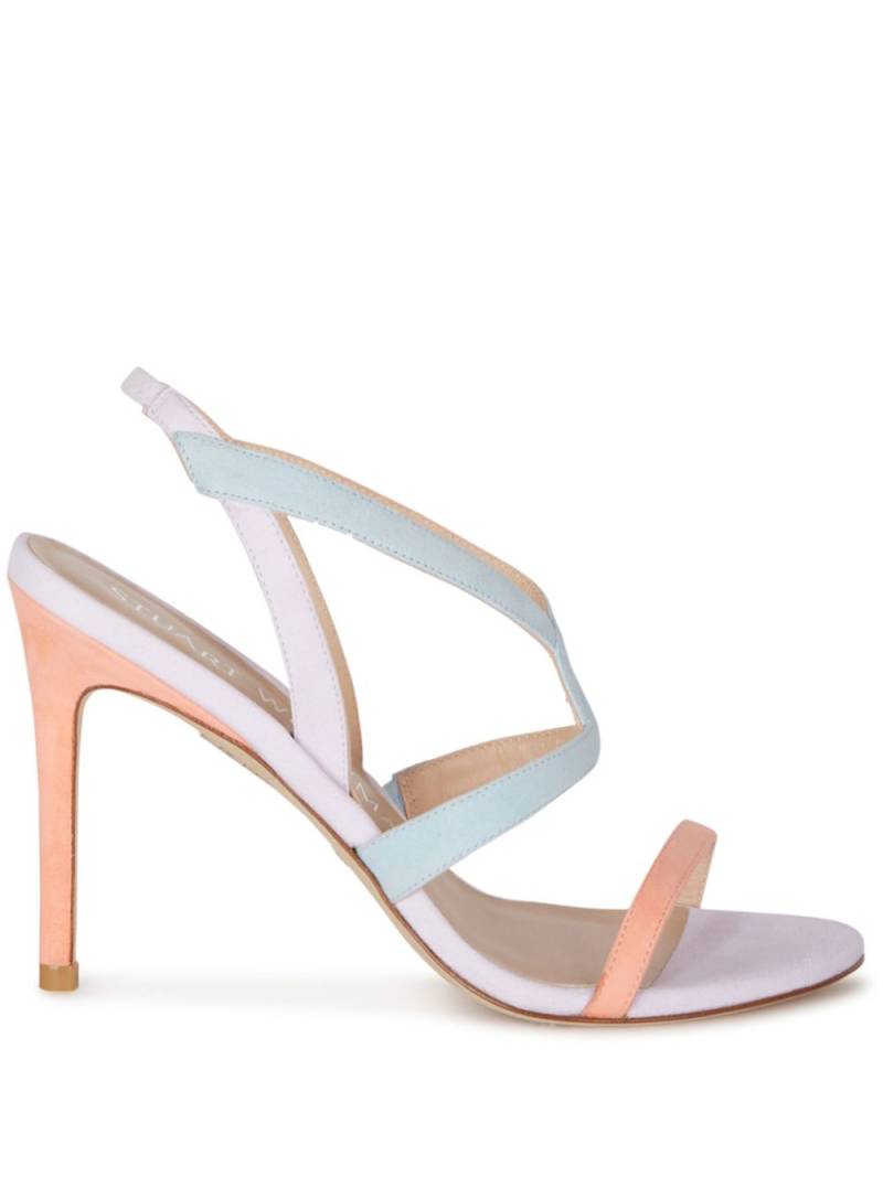 Stuart Weitzman 110mm Soiree sandals - Blue von Stuart Weitzman