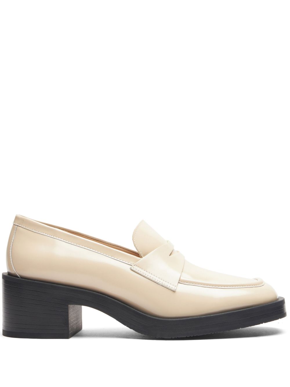 Stuart Weitzman 40mm Kaia loafers - Neutrals von Stuart Weitzman