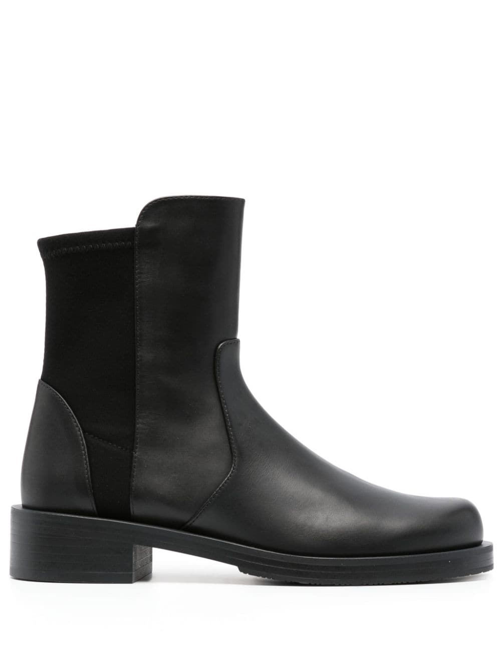 Stuart Weitzman 5050 Bold 30mm leather ankle boots - Black von Stuart Weitzman