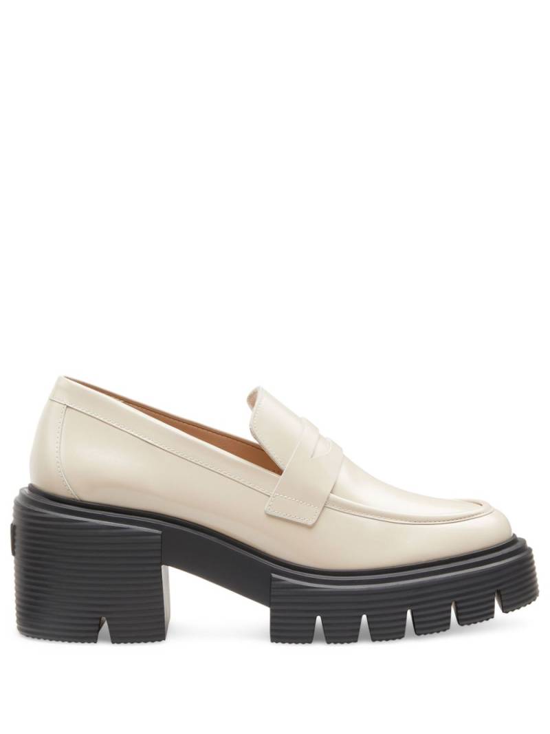 Stuart Weitzman 60mm Soho loafers - Neutrals von Stuart Weitzman