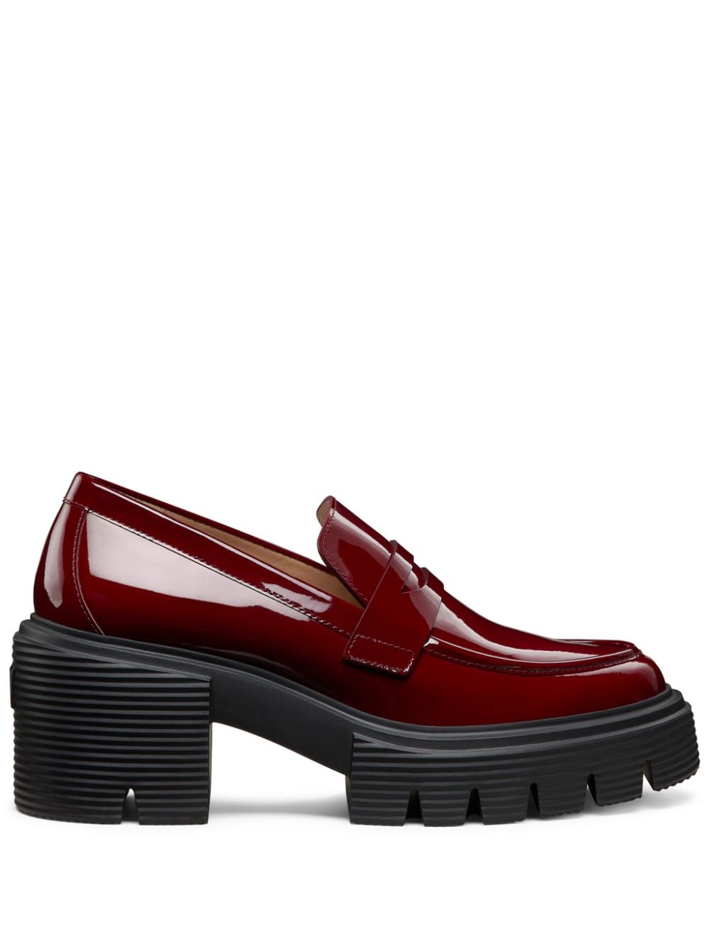 Stuart Weitzman 60mm Soho loafers - Red von Stuart Weitzman