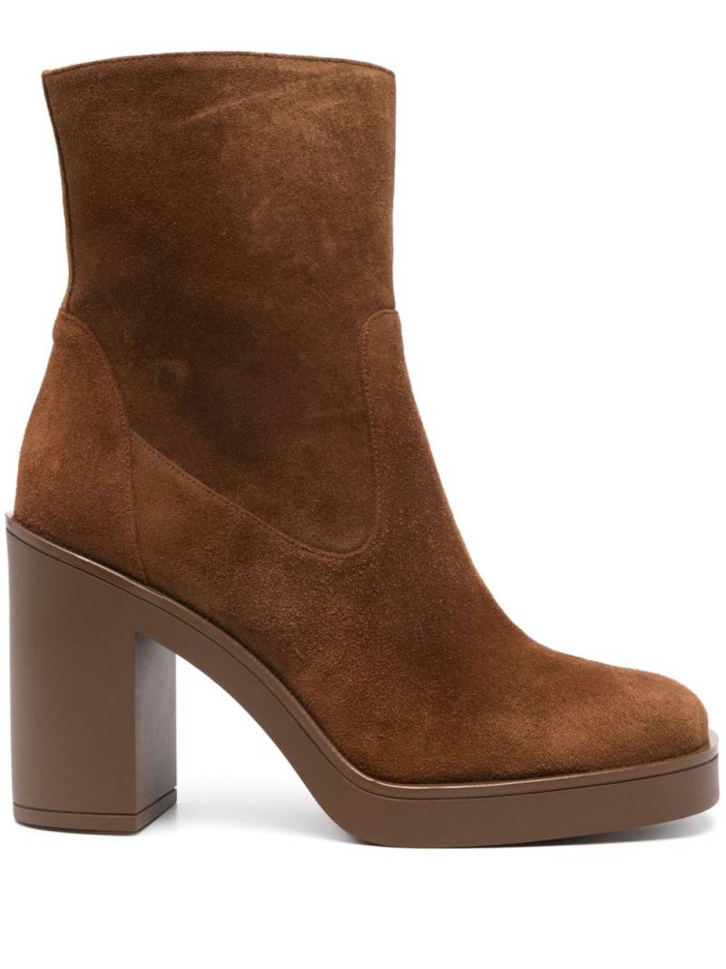 Stuart Weitzman 80mm Bethenny boots - Brown von Stuart Weitzman