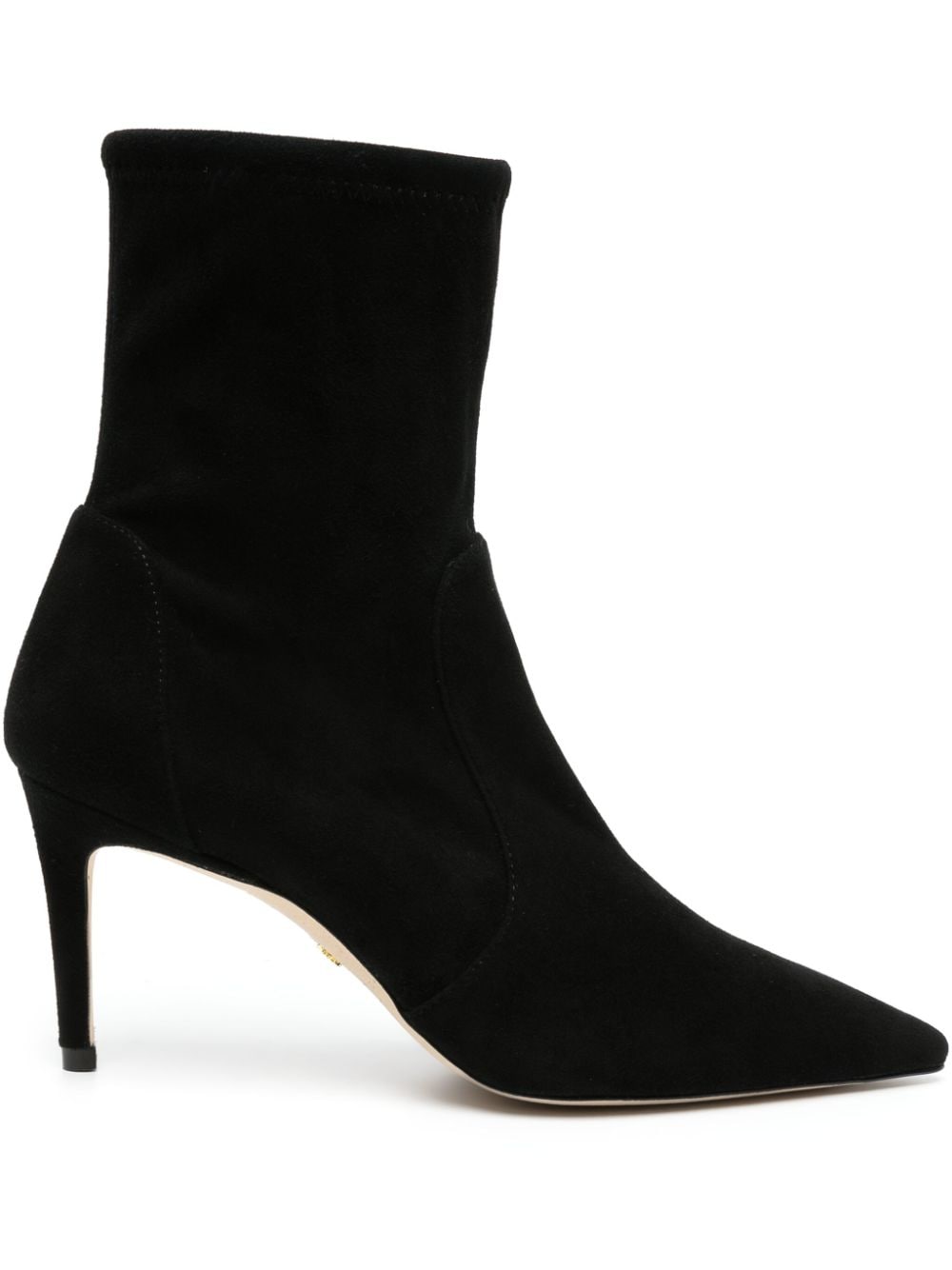 Stuart Weitzman 80mm suede ankle boots - Black von Stuart Weitzman